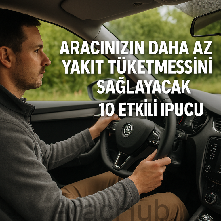 yakıt tasarrufu için ipuçları